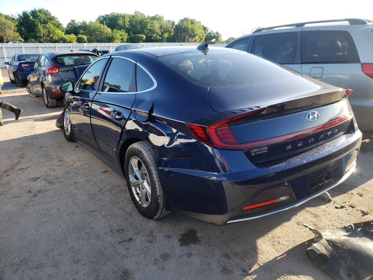 Photo 3 from auction – 2021 HYUNDAI SONATA SE with VIN 5NPEG4JA2MH121282