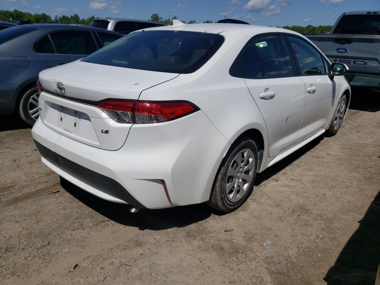 Photo 4 from auction – 2020 TOYOTA COROLLA LE with VIN JTDEPRAE2LJ084918
