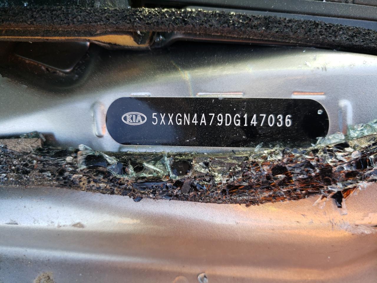Photo 10 from auction – 2013 KIA OPTIMA EX with VIN 5XXGN4A79DG147036