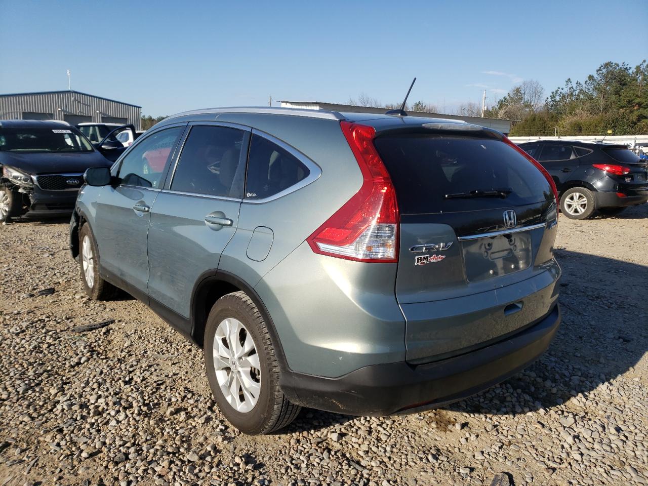 Photo 3 from auction – 2012 HONDA CR-V EXL with VIN JHLRM4H76CC005911