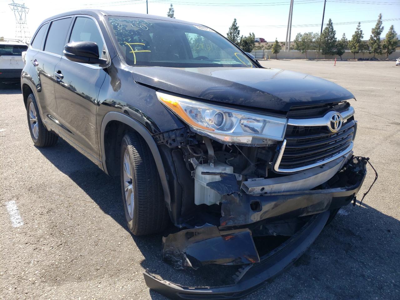 TOYOTA HIGHLANDER 2014 con VIN 5TDZKRFH7ES025906 - Foto de la subasta