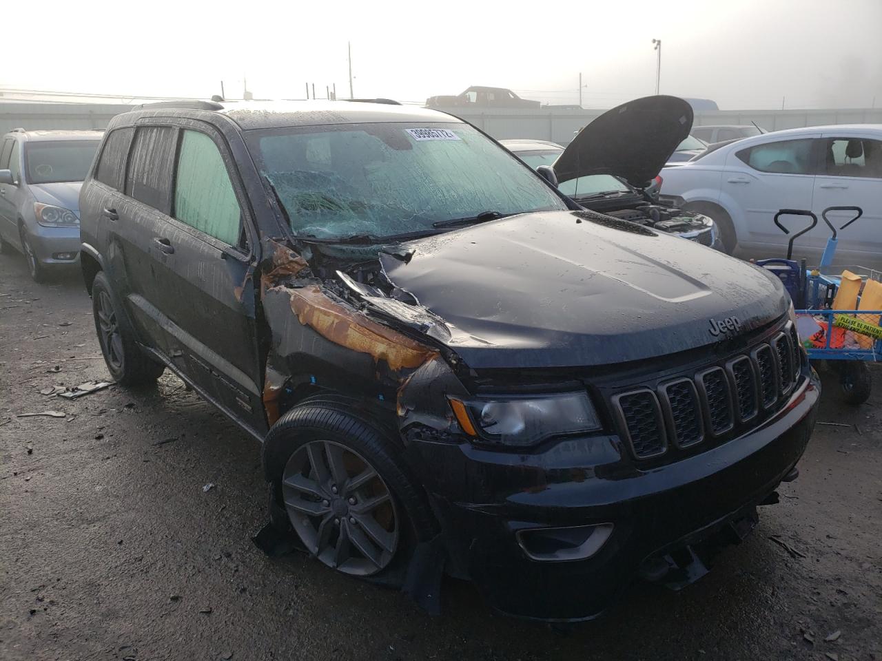 JEEP GRAND CHER 2016 with VIN 1C4RJFAG8GC454427 - Photo from auction