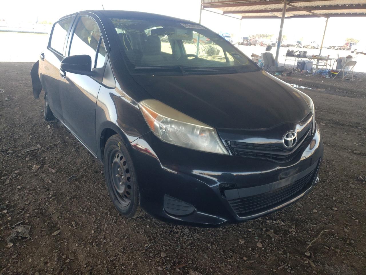 TOYOTA YARIS 2014 with VIN JTDKTUD33ED573583 - Photo from auction