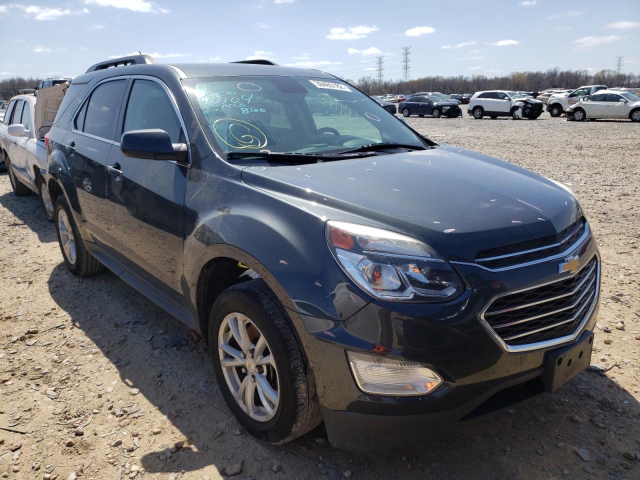 CHEVROLET EQUINOX LT 2017 with VIN 2GNALCEK8H1558600 - Photo from auction