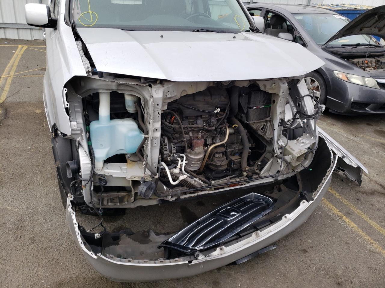 Photo 9 from auction – 2012 HONDA PILOT EXLN with VIN 5FNYF4H77CB070515