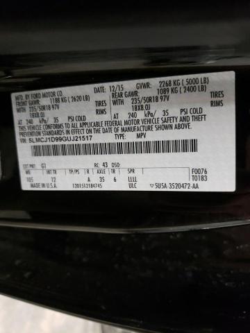 Photo 10 from auction – 2016 LINCOLN MKC PREMIE with VIN 5LMCJ1D99GUJ21517