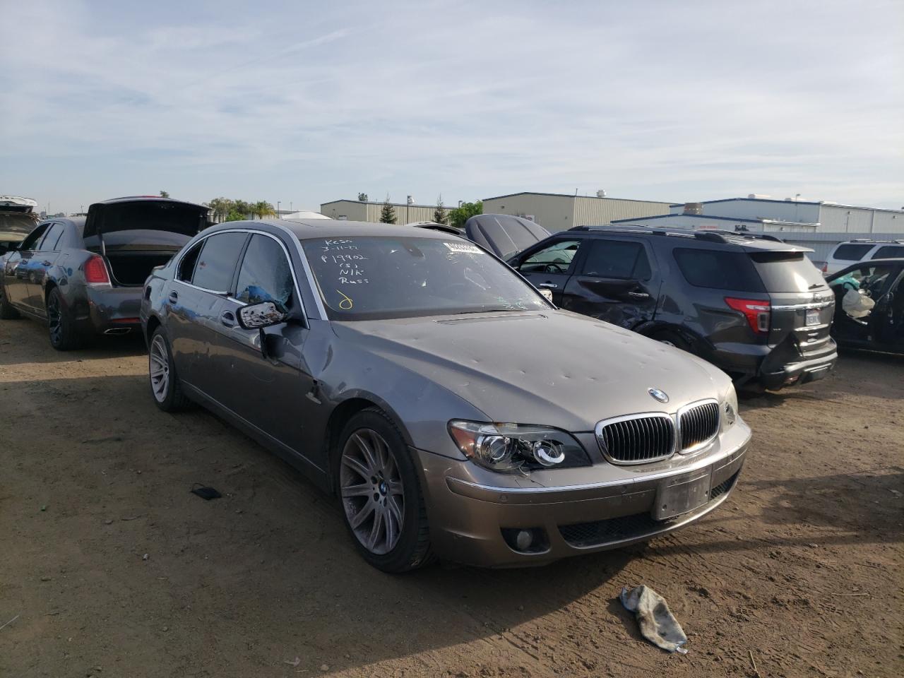 BMW 750 LI 2006 with VIN WBAHN83516DT63884 - Photo from auction