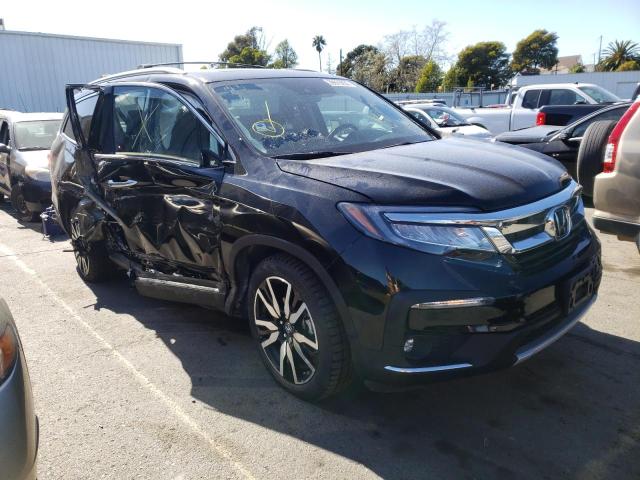 Photo 1 from auction – 2019 HONDA PILOT TOUR with VIN 5FNYF6H98KB100388