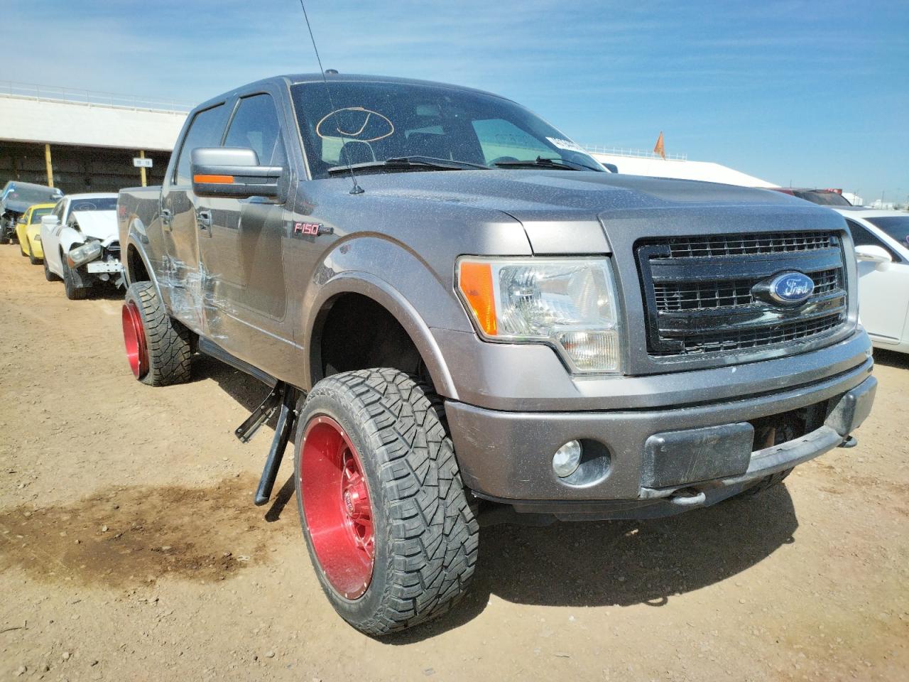 FORD F150 SUPER 2013 with VIN 1FTFW1ET1DFB31023 - Photo from auction