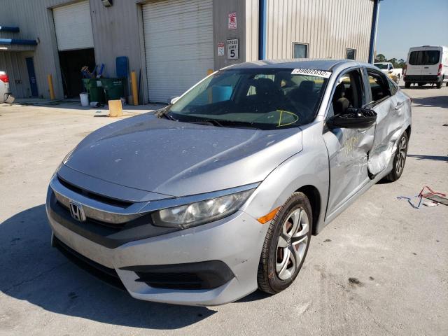 Photo 2 from auction – 2017 HONDA CIVIC LX with VIN 19XFC2F57HE001892
