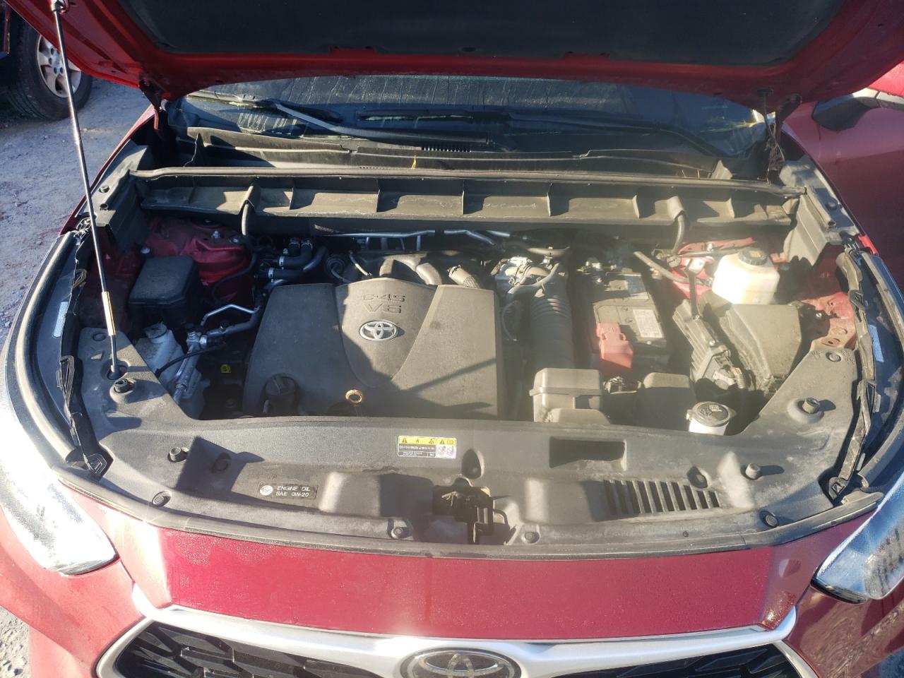 Photo 7 from auction – 2020 TOYOTA HIGHLANDER with VIN 5TDGZRAH3LS011198