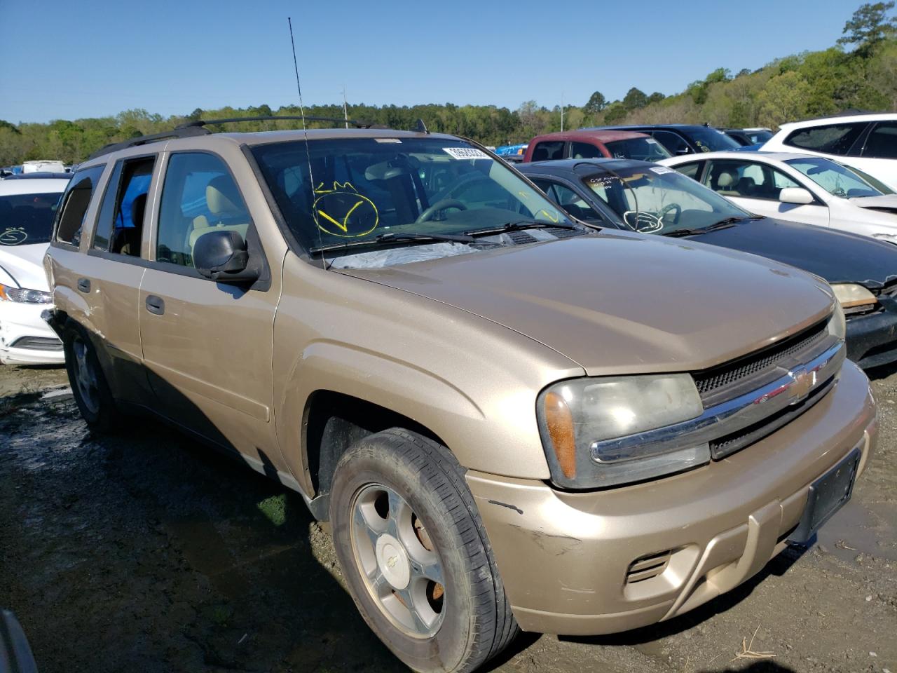 CHEVROLET TRAILBLAZE 2007 with VIN 1GNDS13S472178028 - Photo from auction