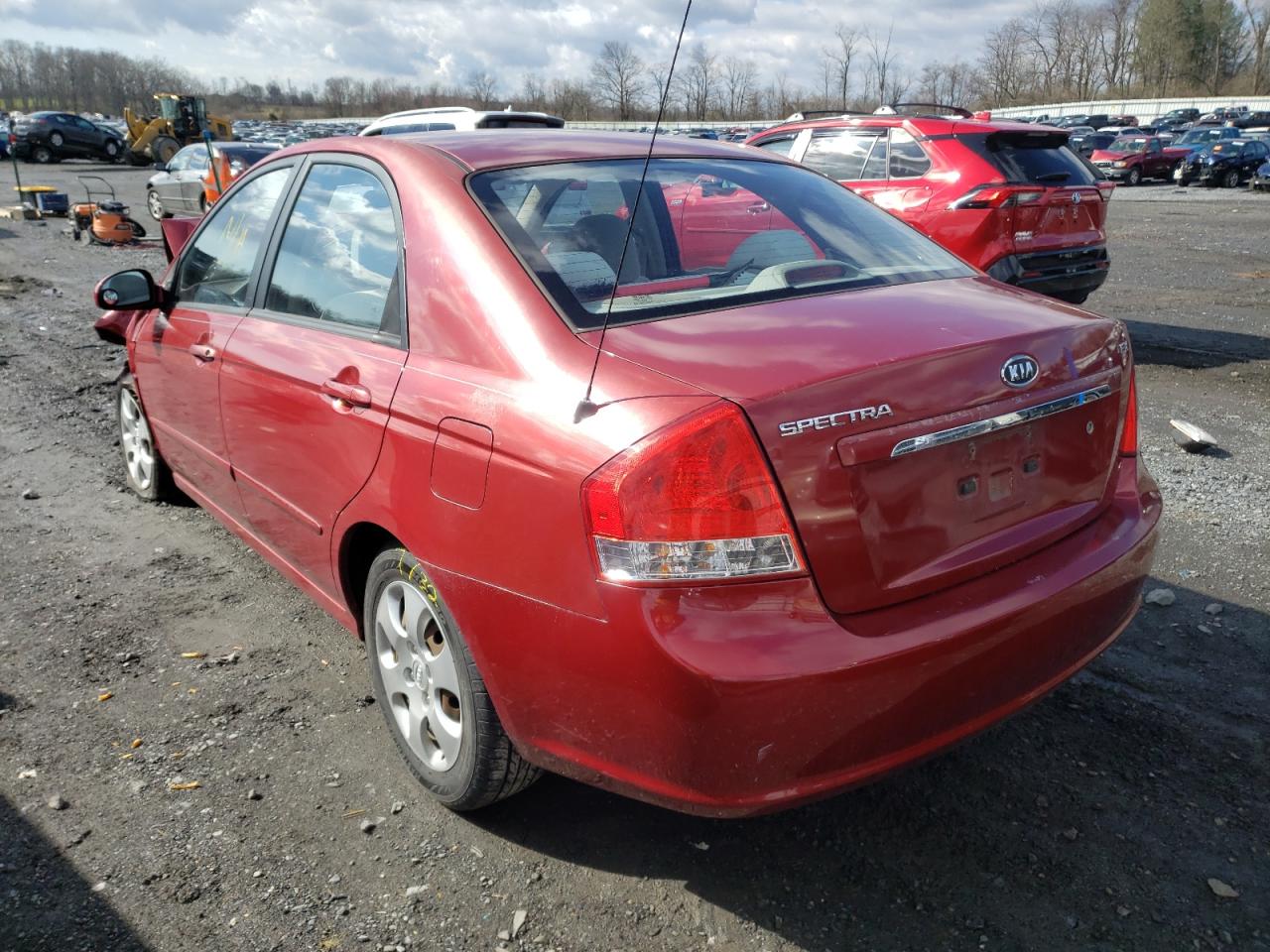 Photo 3 from auction – 2009 KIA SPECTRA with VIN KNAFE221595627125