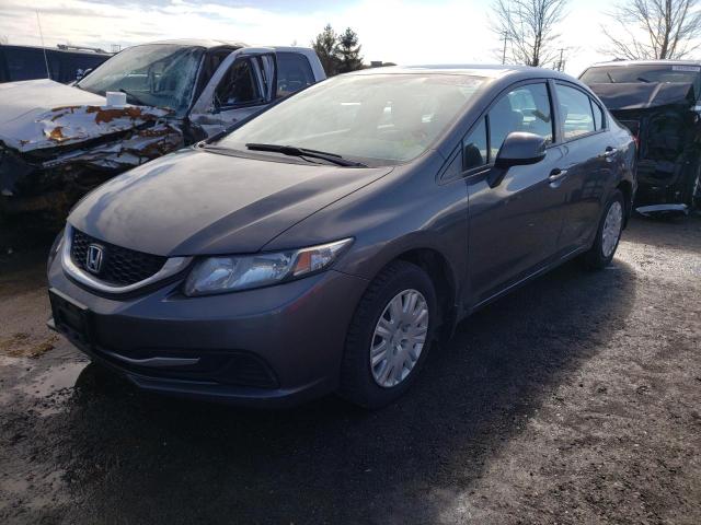 Photo 2 from auction – 2013 HONDA CIVIC LX with VIN 2HGFB2E43DH025294