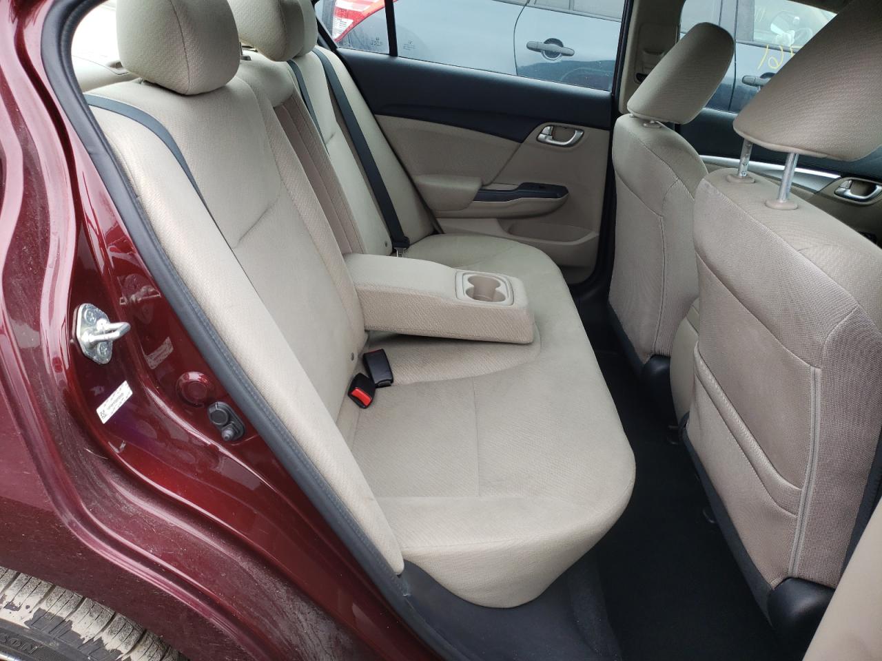 Photo 6 from auction – 2013 HONDA CIVIC EX with VIN 19XFB2F89DE008866