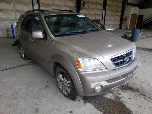 KIA SORENTO EX 2005 with VIN KNDJD733155496489 - Photo from auction
