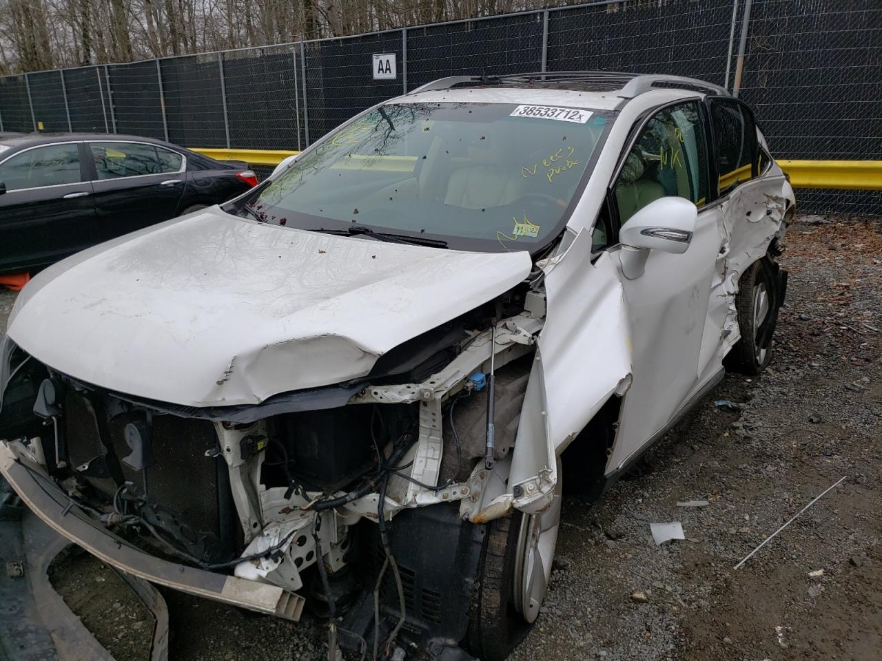 Photo 9 from auction – 2012 LEXUS RX 350 with VIN 2T2BK1BA6CC124553