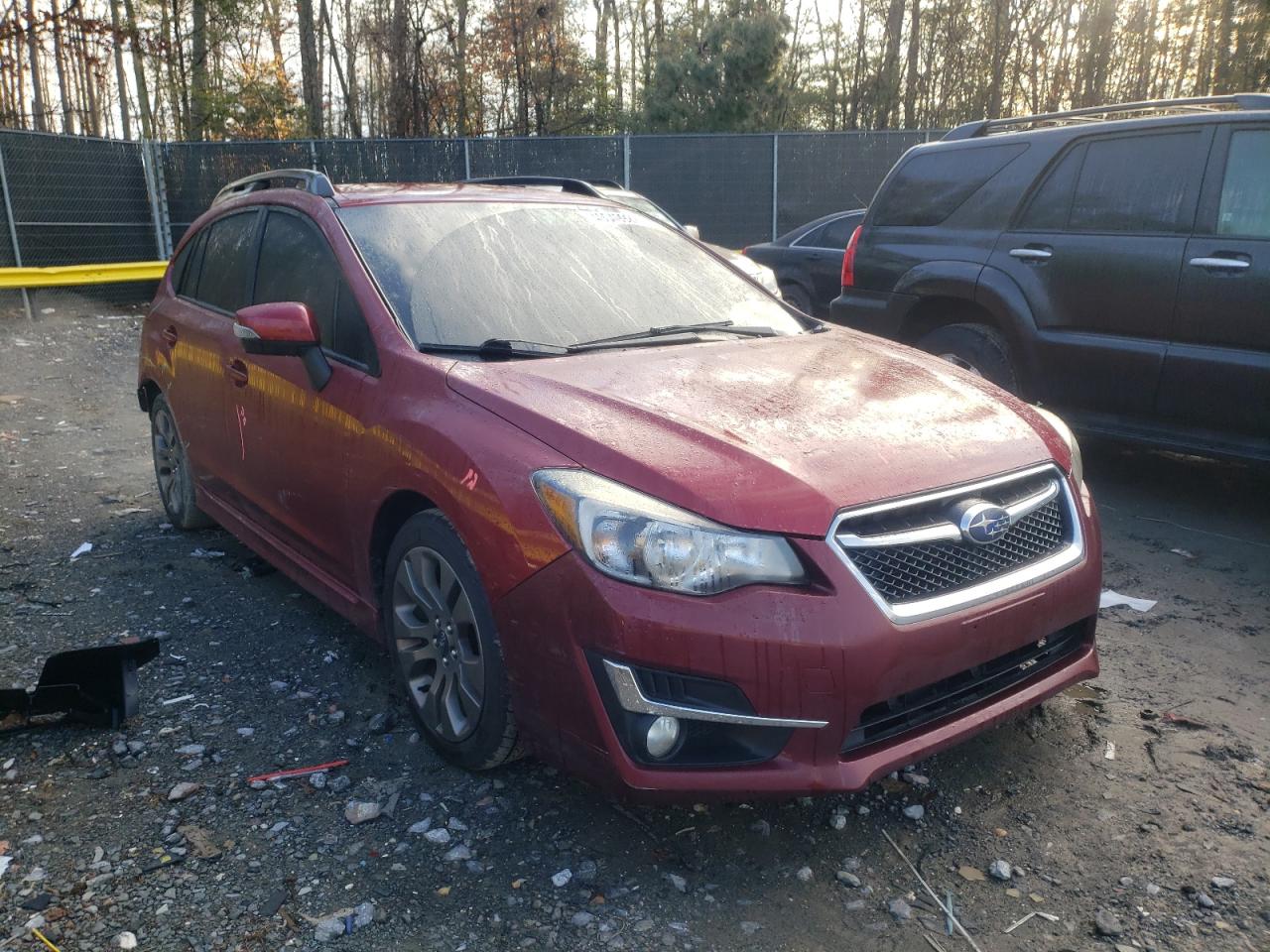 SUBARU IMPREZA SP 2015 with VIN JF1GPAT69F8312382 - Photo from auction