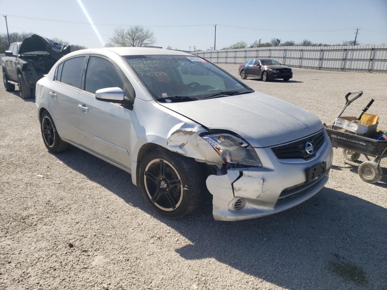 NISSAN SENTRA 2.0 2012 with VIN 3N1AB6AP1CL740888 - Photo from auction