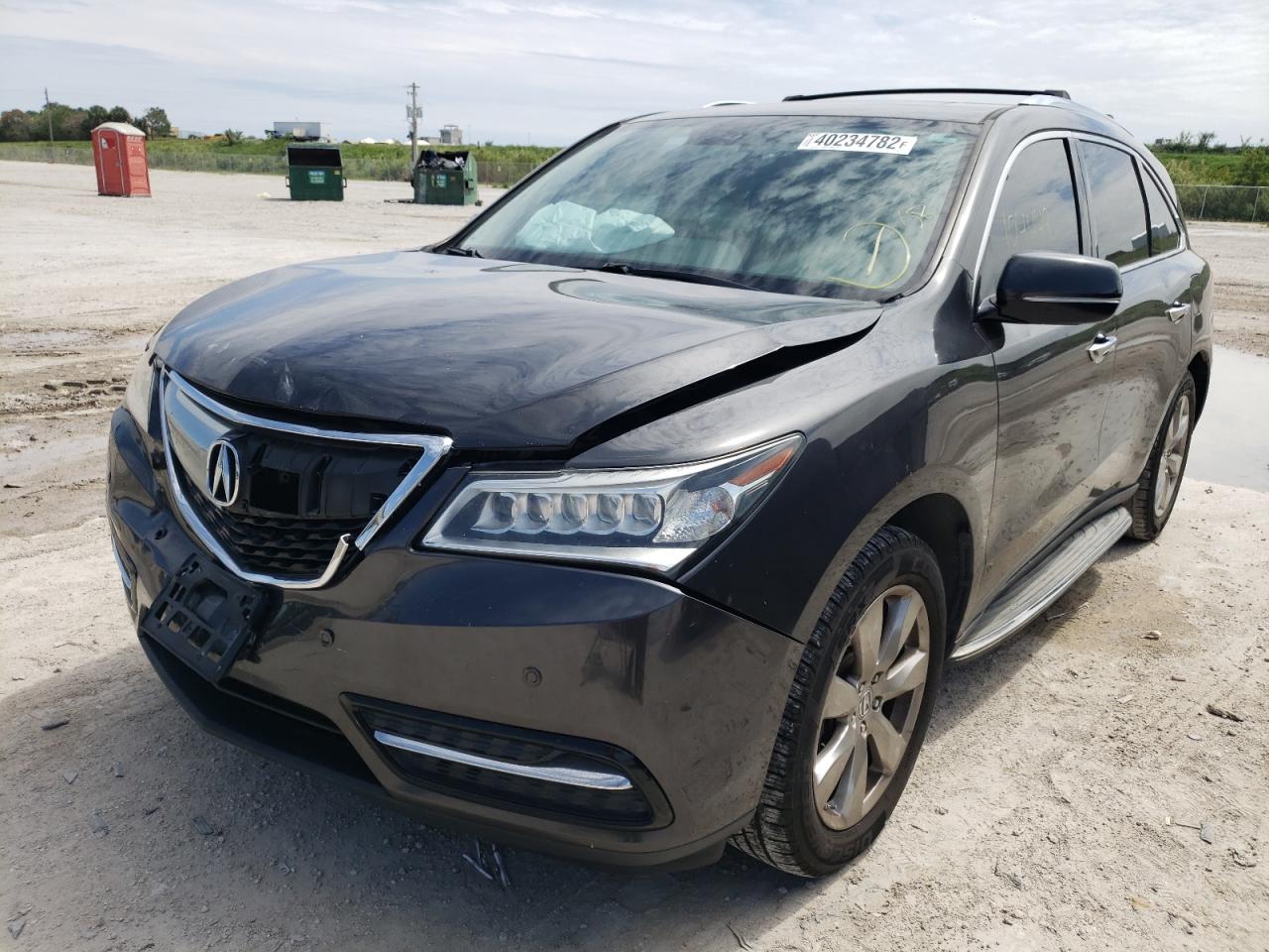 Photo 2 from auction – 2015 ACURA MDX ADVANC with VIN 5FRYD4H8XFB030561