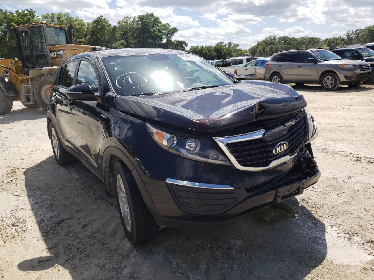 KIA SPORTAGE L 2013 with VIN KNDPBCA27D7369722 - Photo from auction