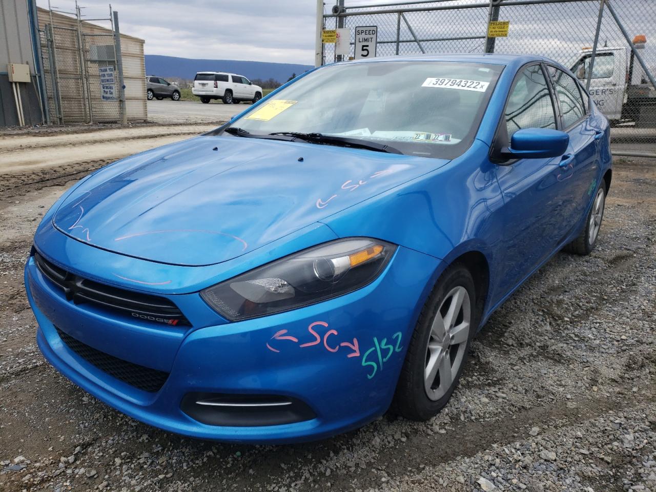 Photo 2 from auction – 2015 DODGE DART SXT with VIN 1C3CDFBB2FD403003