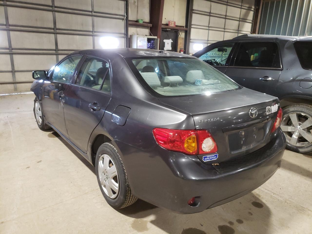 Photo 3 from auction – 2010 TOYOTA COROLLA BA with VIN 1NXBU4EE2AZ316613