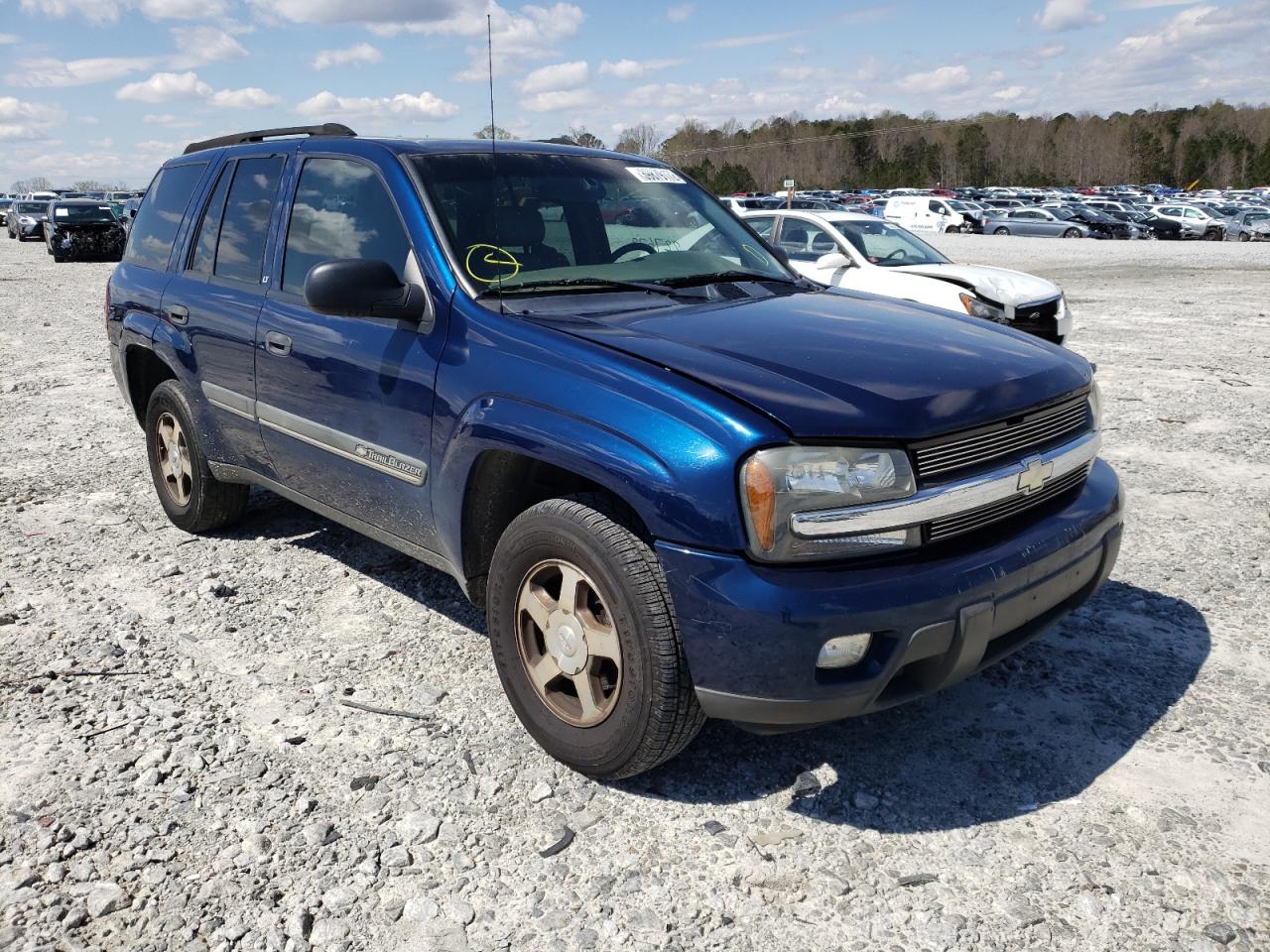 CHEVROLET TRAILBLAZE 2002 with VIN 1GNDS13S922127312 - Photo from auction