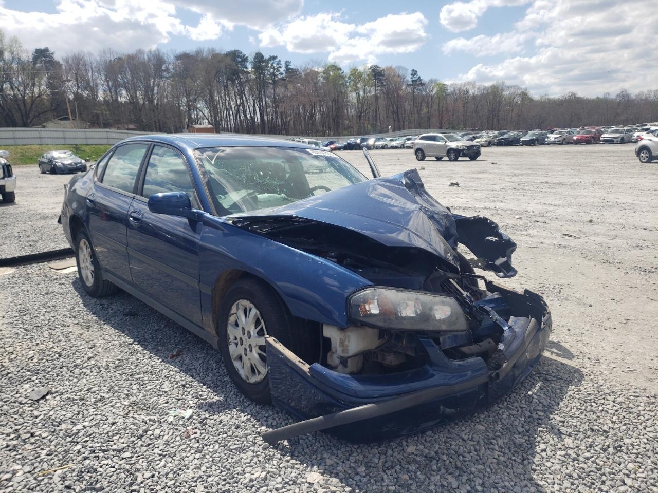 CHEVROLET IMPALA 2003 with VIN 2G1WF52E939364628 - Photo from auction