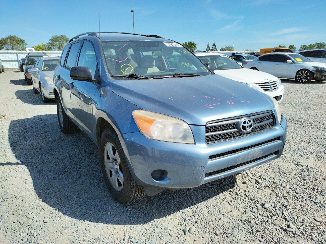 TOYOTA RAV4 2007 with VIN JTMBD33V776024180 - Photo from auction
