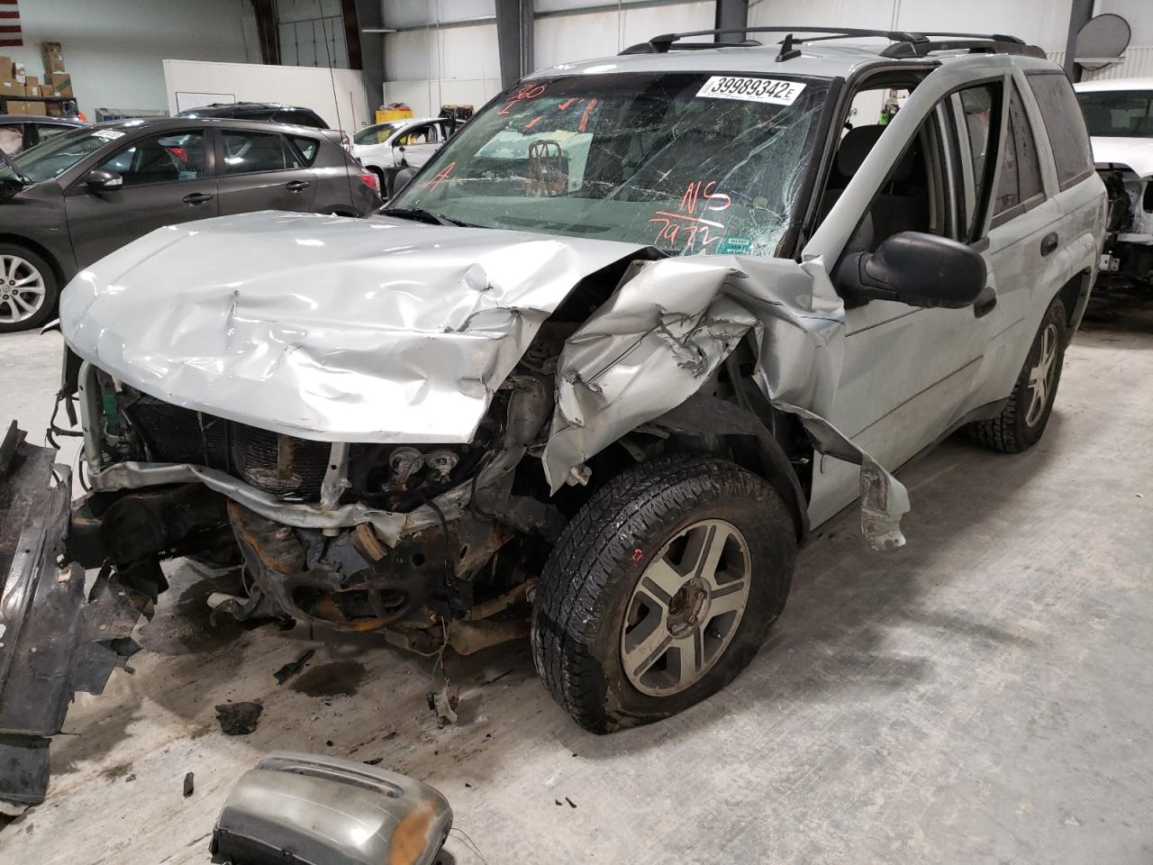 Photo 2 from auction – 2007 CHEVROLET TRAILBLAZE with VIN 1GNDT13S072107972