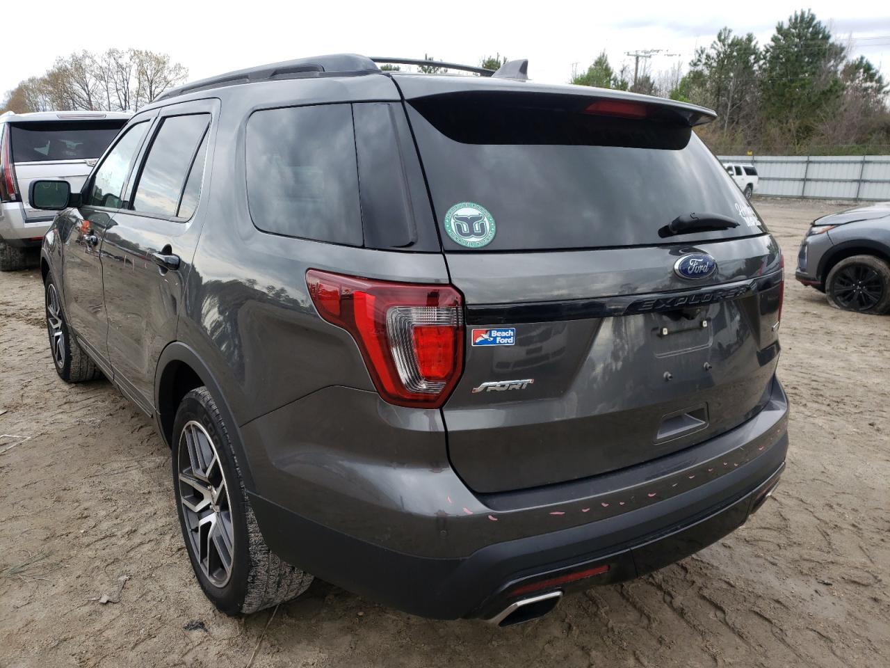 Photo 3 from auction – 2017 FORD EXPLORER S with VIN 1FM5K8GT0HGA07026