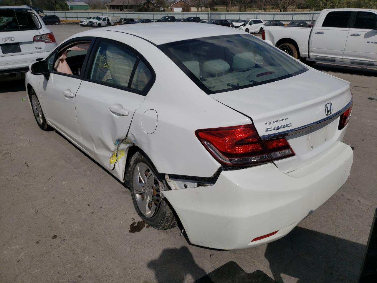 Photo 3 from auction – 2015 HONDA CIVIC LX with VIN 19XFB2F55FE238929
