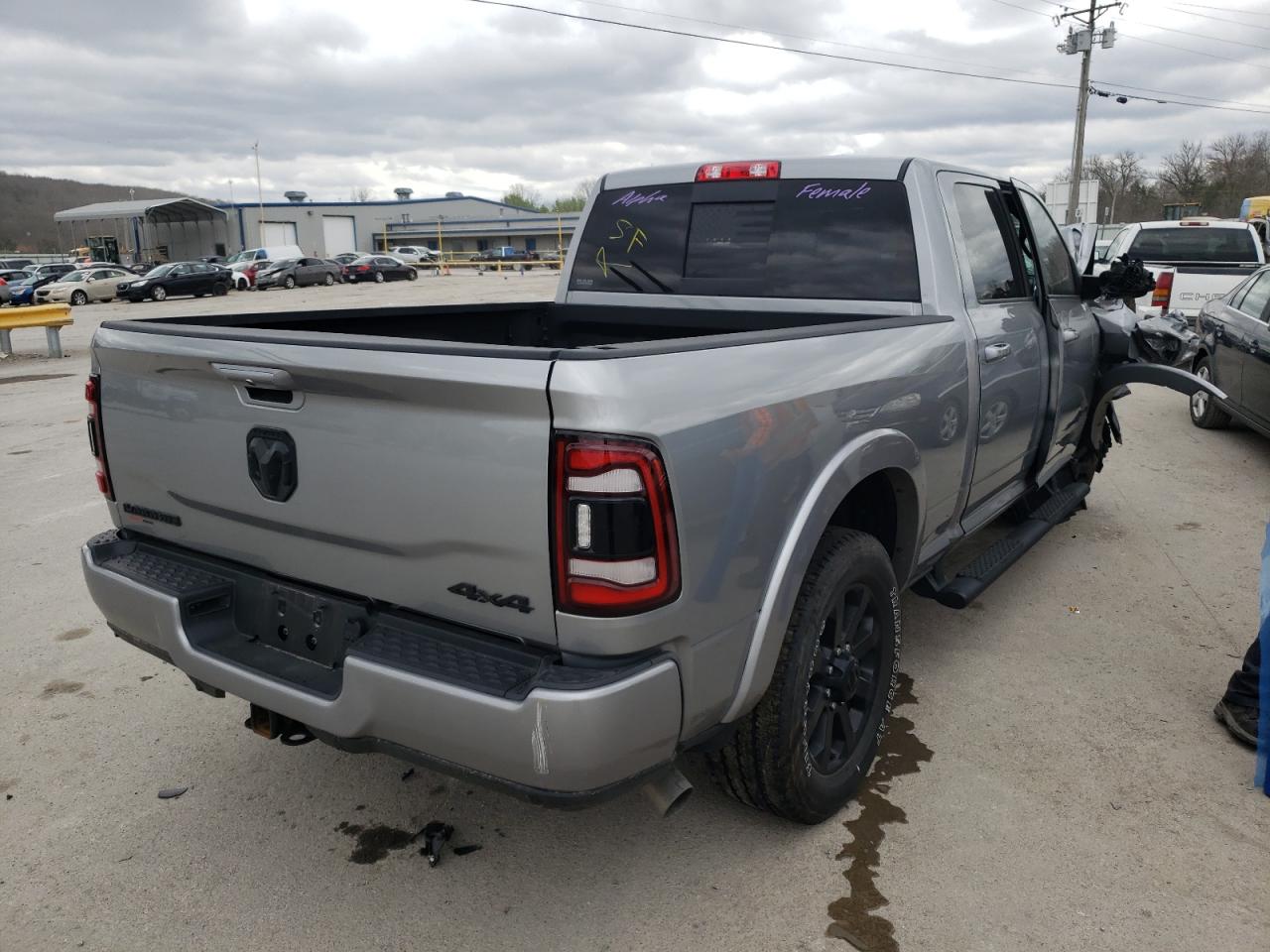 Photo 4 from auction – 2021 RAM 2500 LARAM with VIN 3C6UR5FL8MG569225