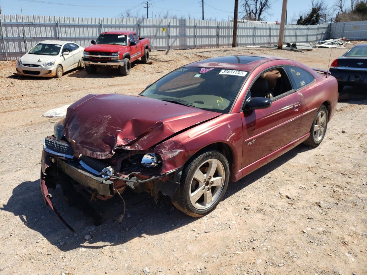 Photo 2 from auction – 2005 DODGE STRATUS R/ with VIN 4B3AG52H15E029517
