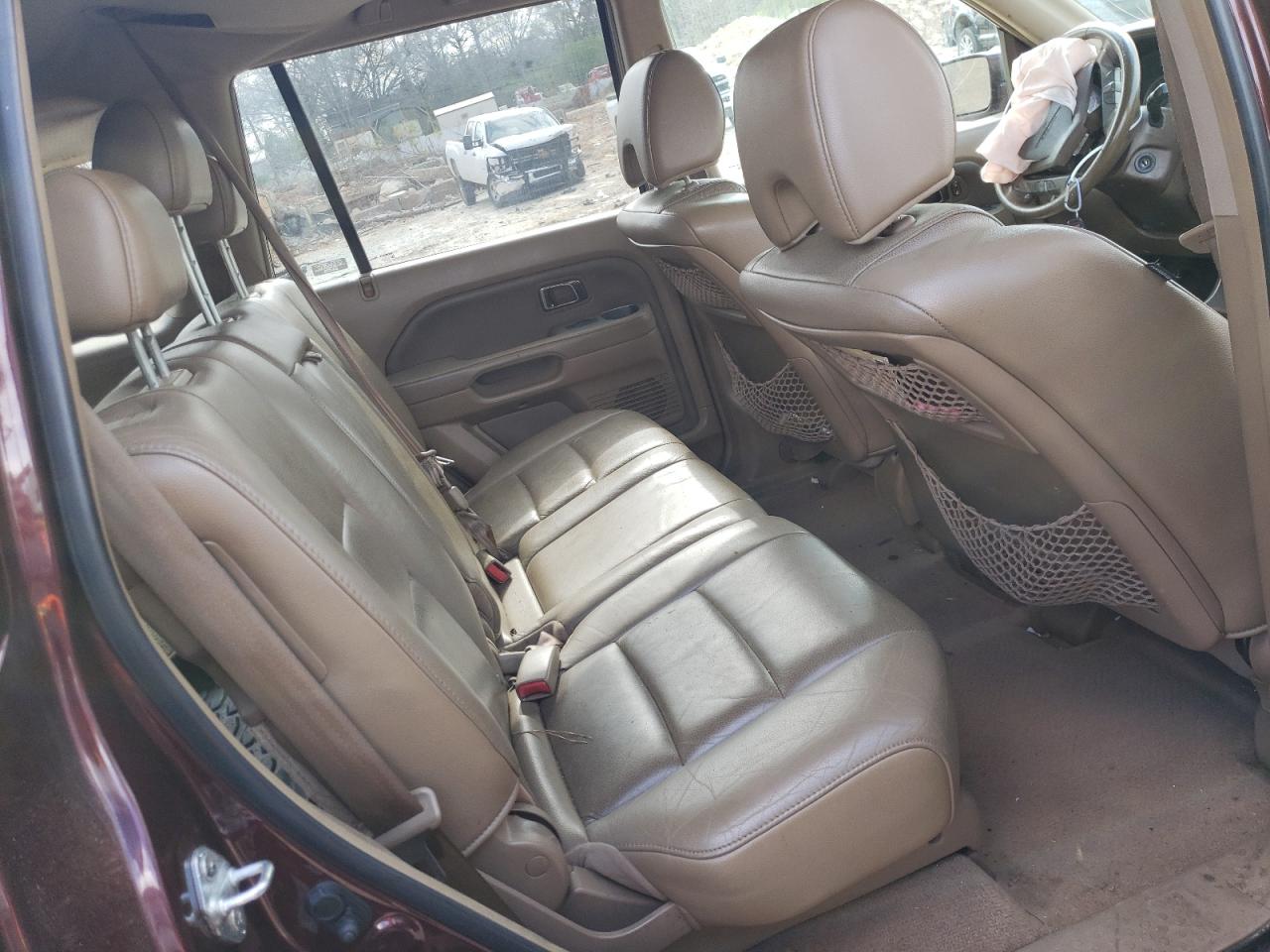 Photo 6 from auction – 2008 HONDA PILOT EXL with VIN 5FNYF28648B000523