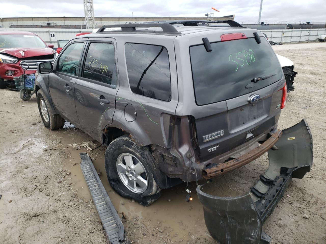 Photo 9 from auction – 2011 FORD ESCAPE XLT with VIN 1FMCU0DG9BKB22223