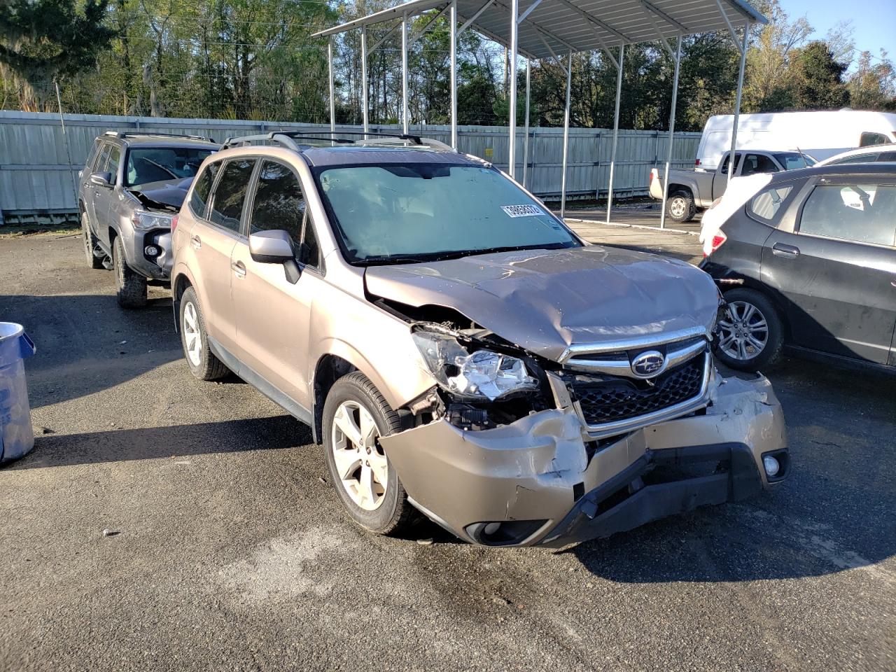 SUBARU FORESTER 2 2015 with VIN JF2SJAHC6FH559557 - Photo from auction