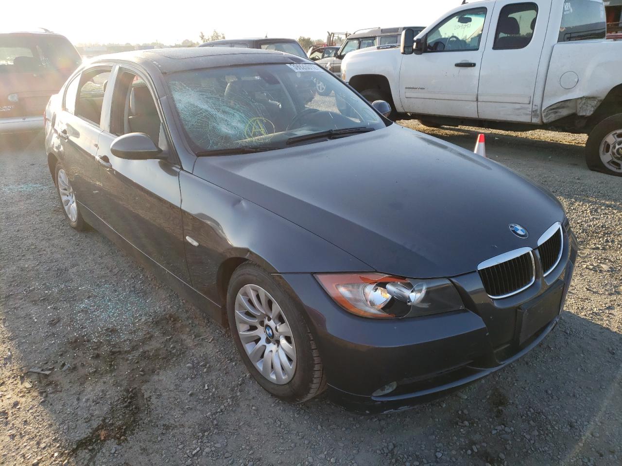 BMW 325 I 2006 with VIN WBAVB13506KX47878 - Photo from auction