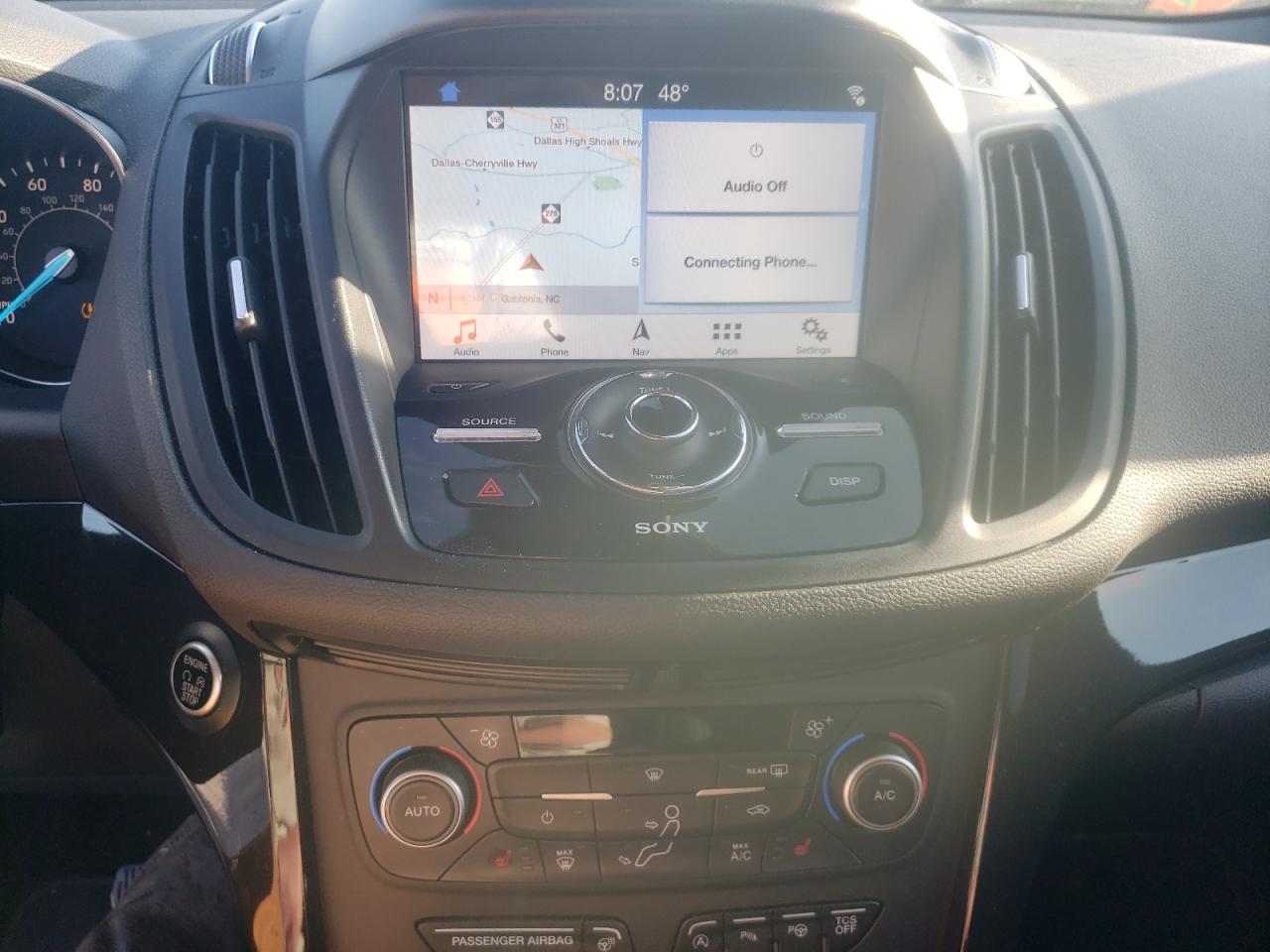 Photo 9 from auction – 2018 FORD ESCAPE TIT with VIN 1FMCU9J97JUC53499