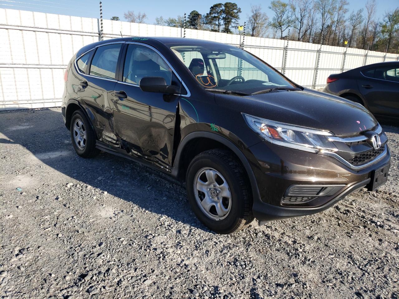 Photo 9 from auction – 2015 HONDA CR-V LX with VIN 5J6RM4H39FL013087