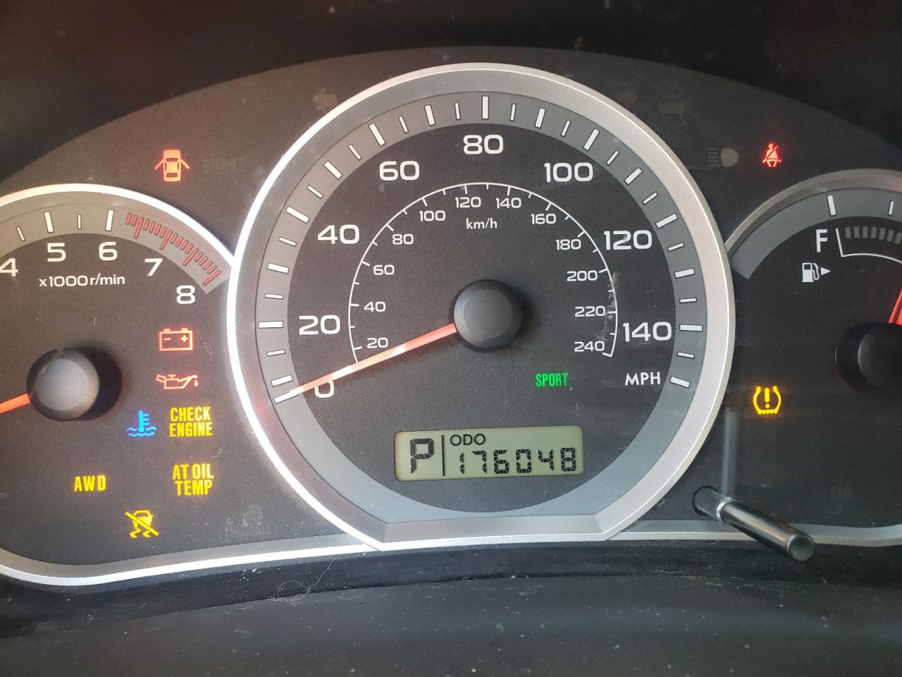 Photo 8 from auction – 2009 SUBARU IMPREZA 2. with VIN JF1GE60609H507024
