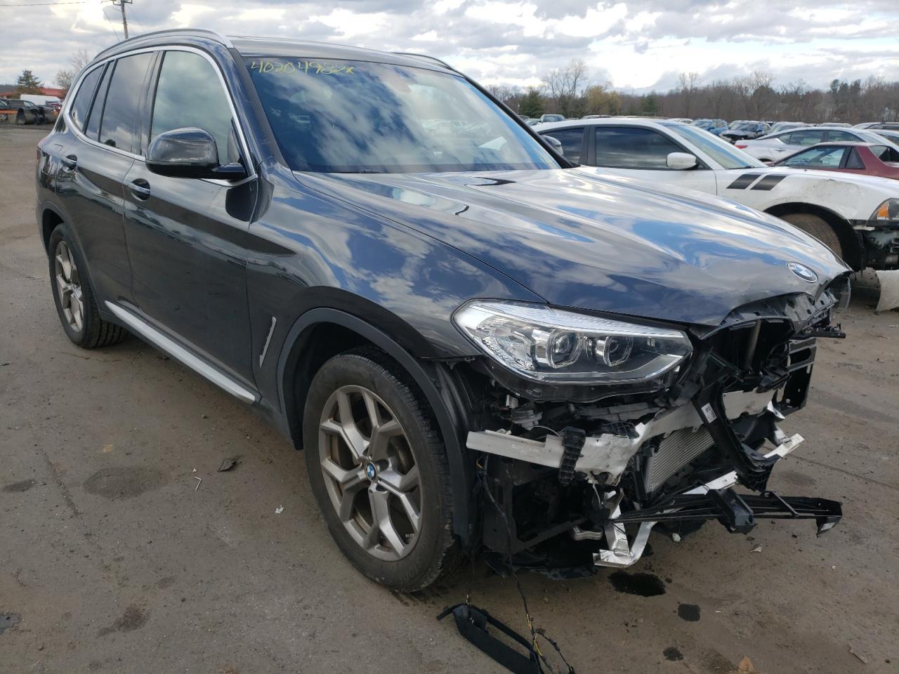 BMW X3 XDRIVE3 2020 with VIN 5UXTY5C07L9C04066 - Photo from auction