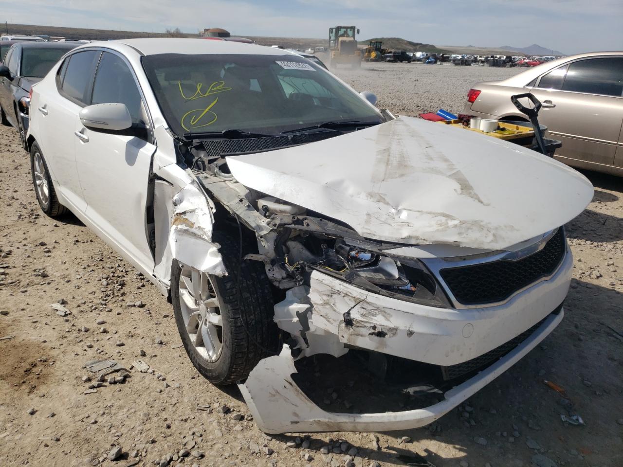 KIA OPTIMA 2013 with VIN KNAGM4A79D5352232 - Photo from auction