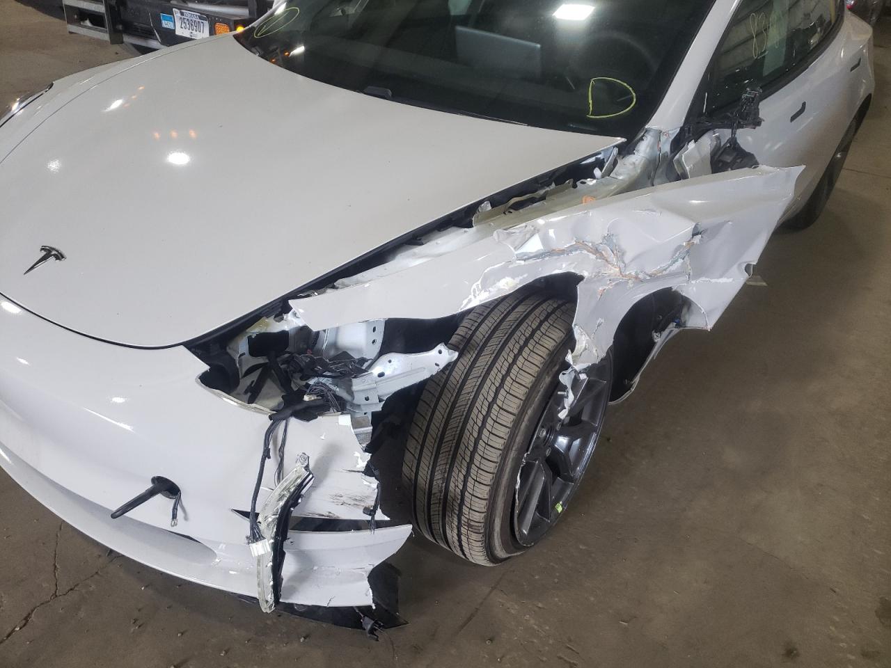 Photo 9 from auction – 2021 TESLA MODEL 3 with VIN 5YJ3E1EB7MF066146