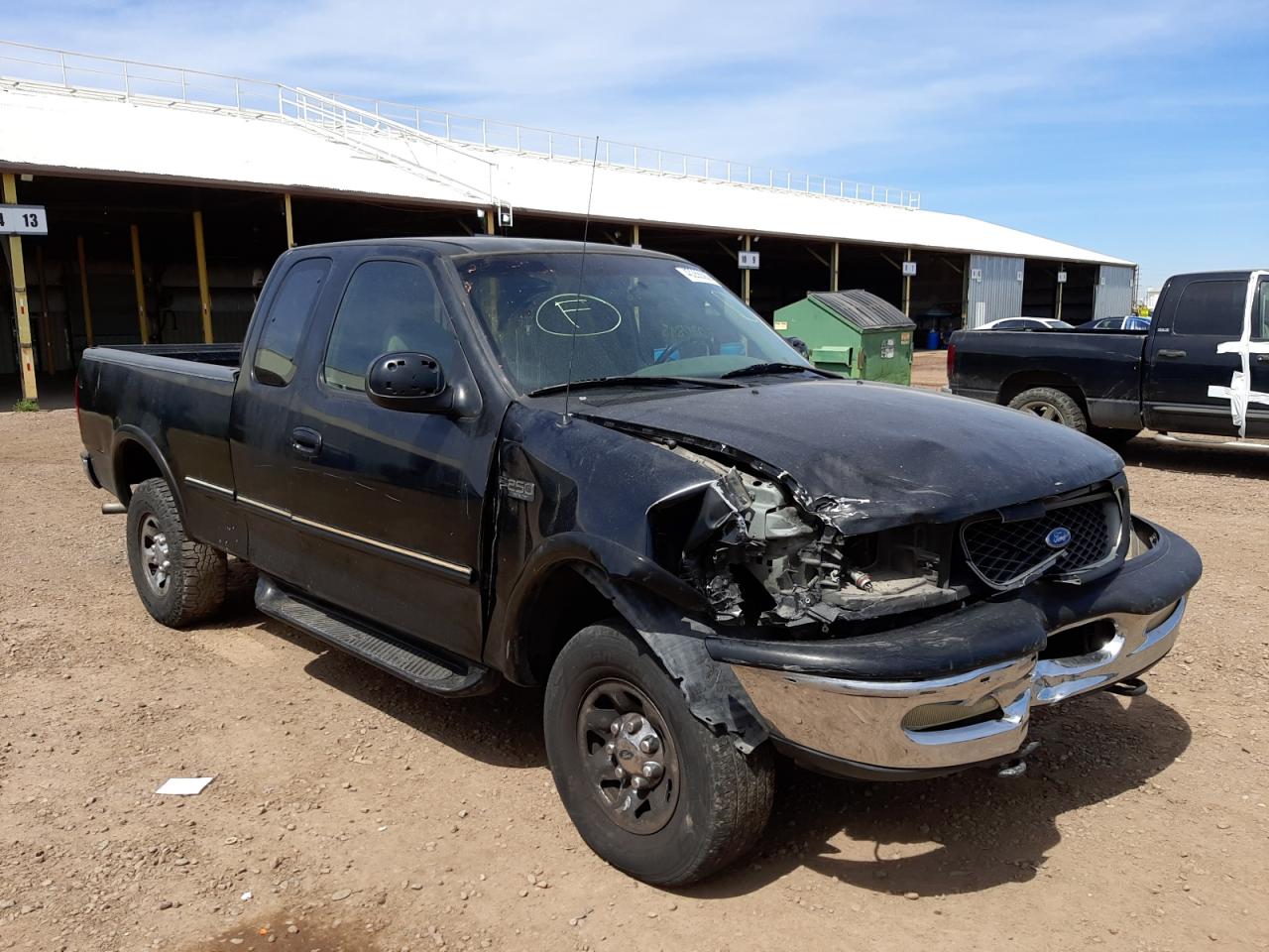 FORD F250 1997 with VIN 1FTFX28L6VKC54257 - Photo from auction