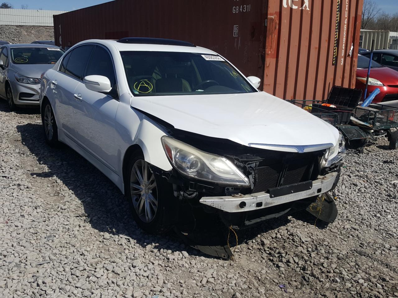 HYUNDAI GENESIS 3. 2014 with VIN KMHGC4DD4EU264232 - Photo from auction
