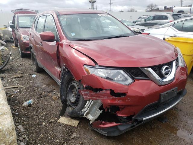 NISSAN ROGUE S 2016 with VIN KNMAT2MV3GP620890 - Photo from auction
