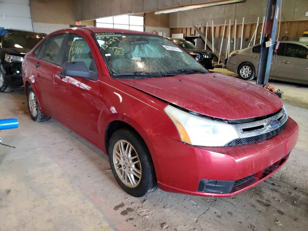 FORD FOCUS SE 2010 with VIN 1FAHP3FN5AW150189 - Photo from auction