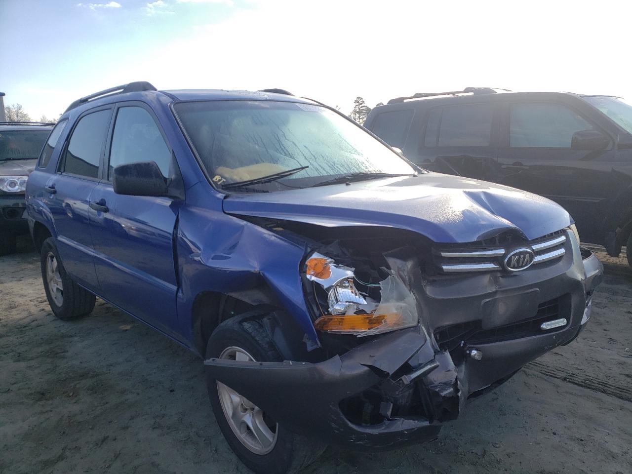 KIA FORTE 2007 with VIN KNDJF724X77322092 - Photo from auction